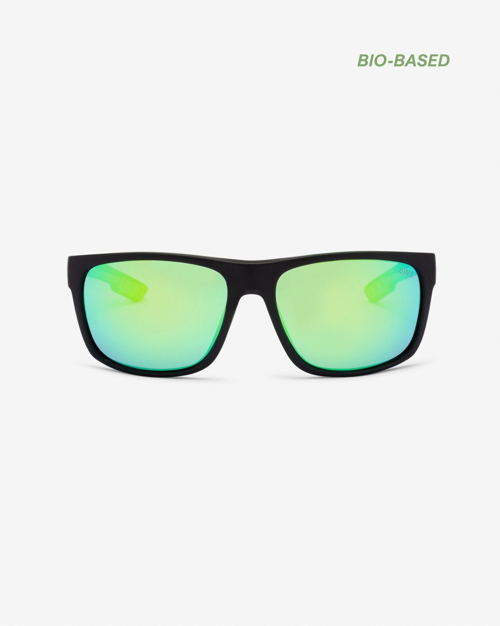 MERA-BLACK GREEN MIRROR LENSES