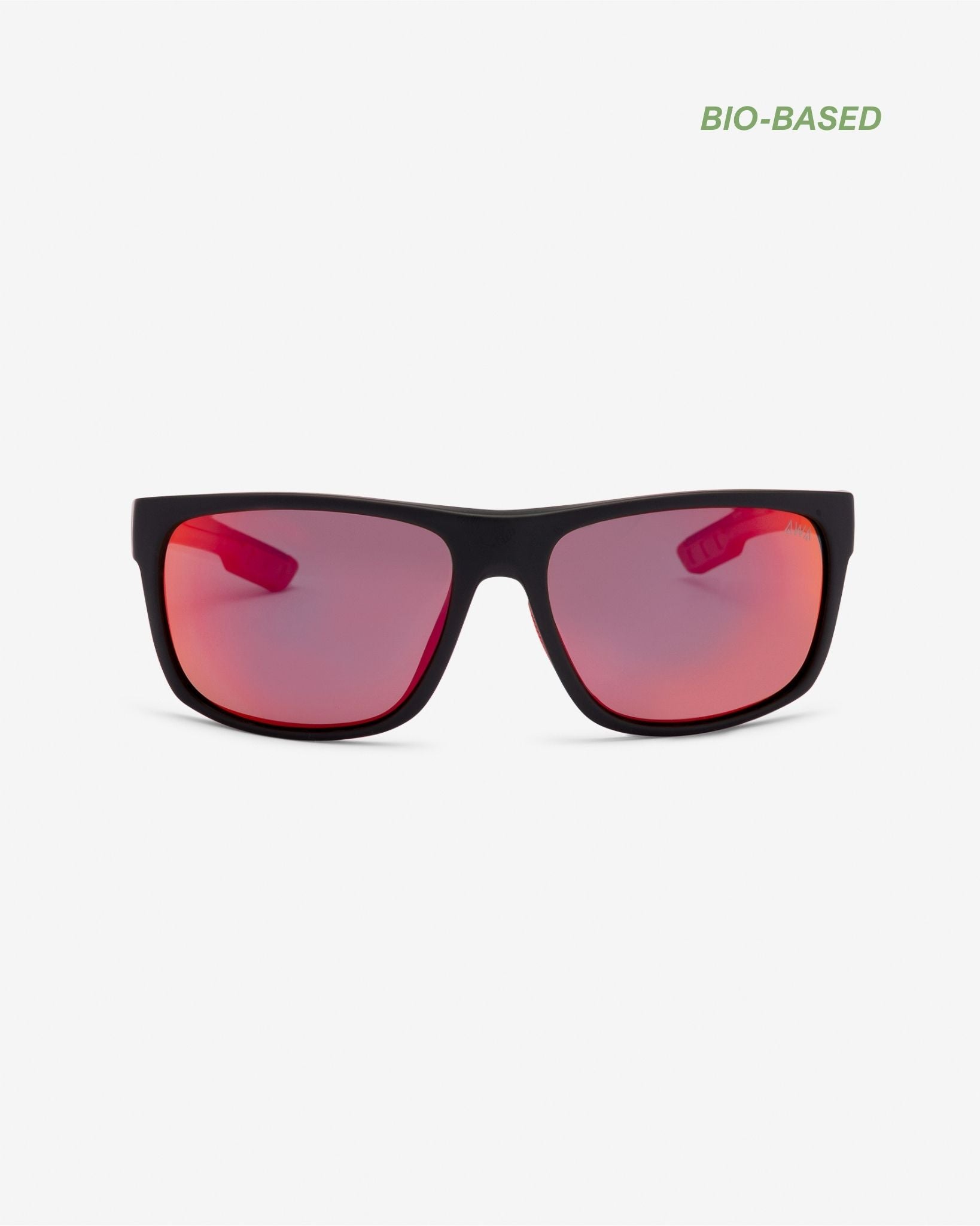 MERA- BLACK RED MIRROR LENSES