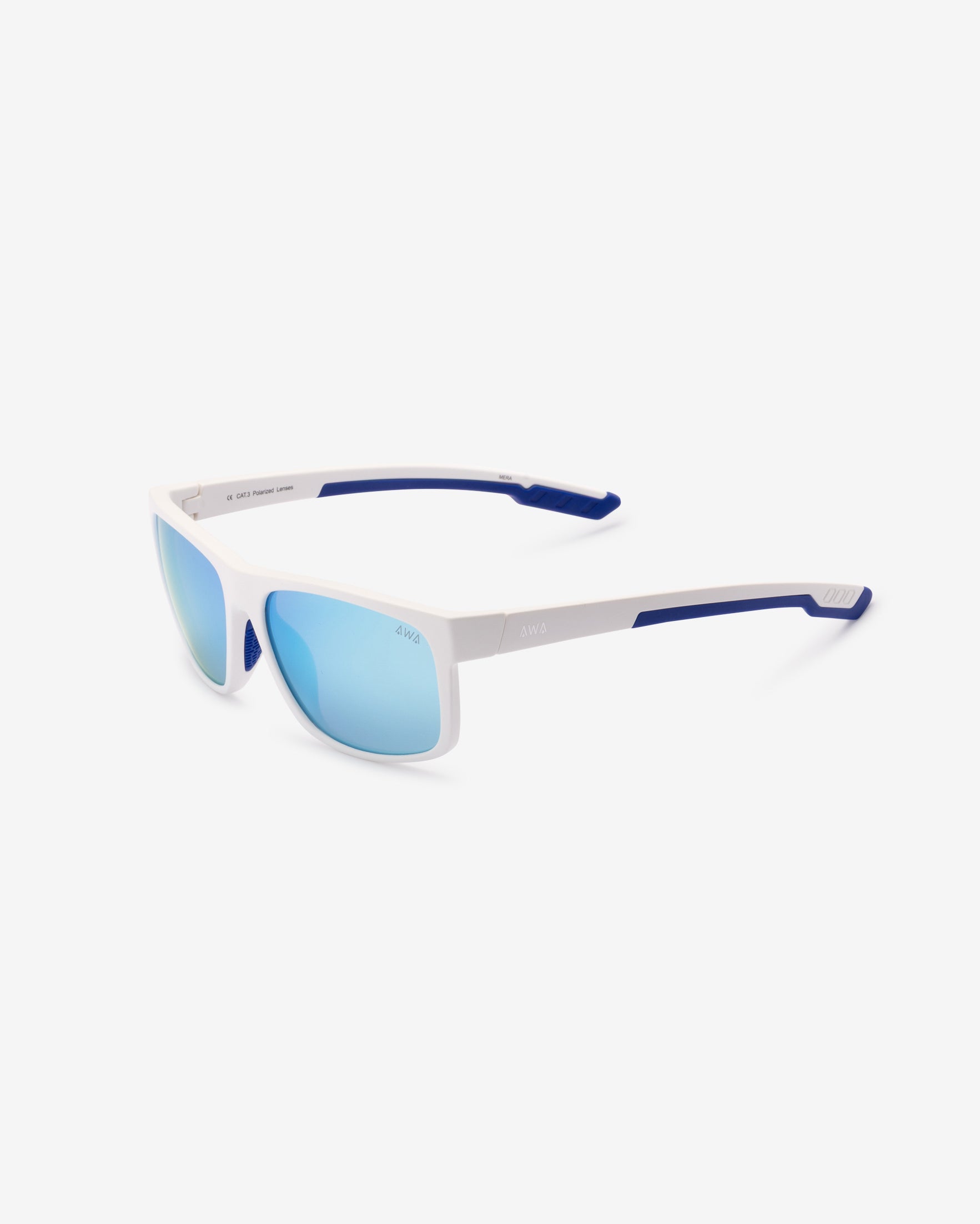 MERA-WHITE BLUE MIRROR LENSES